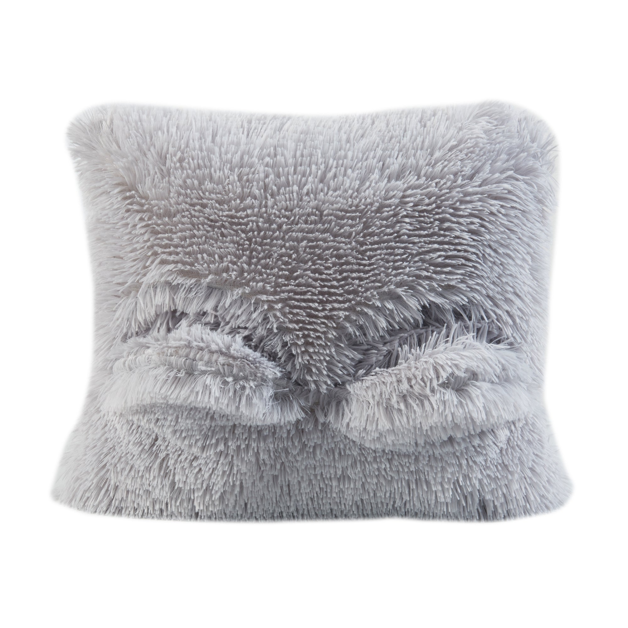 Cuscino Elettrico Capurso Termoforo 40 x 40 cm in Tessuto Peluche Grigio [en.casa]