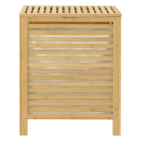 Cesto Portabiancheria Skövde con Sacco Rimovibile 65 Litri [en.casa]