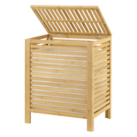 Cesto Portabiancheria Skövde con Sacco Rimovibile 65 Litri [en.casa]