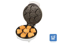 Waffle Wow Macchina per frittelle Pancakes waffle con Forme di animali Elettrico Antiaderente 220V
