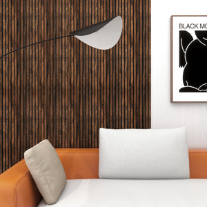 Set Boxtel di 18 Pannelli Murali 3D - Effetto Noce NEU.HOLZ