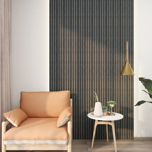 Set Brunssum di 16 Pannelli Murali 3D - Effetto Grigio Marmo NEU.HOLZ