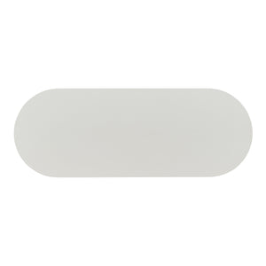 Appendiabiti da Parete Vilkön con Anta a Ribalta e Ganci 80 x 16 x 30 cm - Bianco [en.casa]