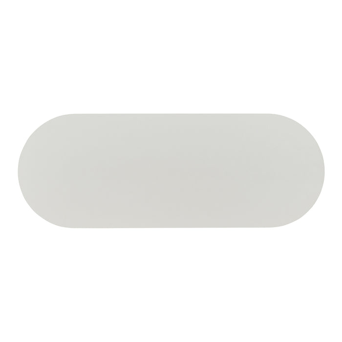 Appendiabiti da Parete Vilkön con Anta a Ribalta e Ganci 80 x 16 x 30 cm - Bianco [en.casa]