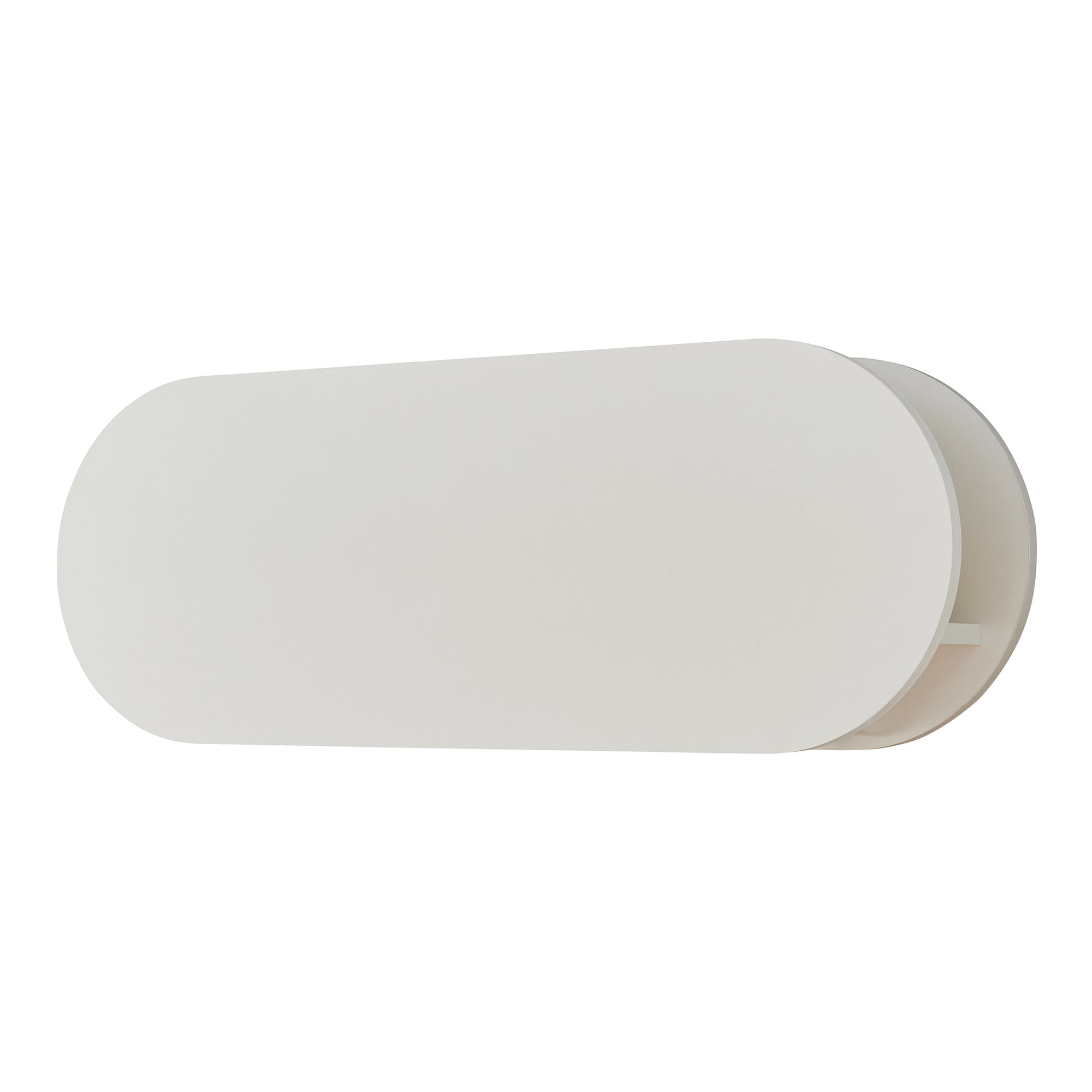 Appendiabiti da Parete Vilkön con Anta a Ribalta e Ganci 80 x 16 x 30 cm - Bianco [en.casa]