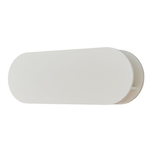 Appendiabiti da Parete Vilkön con Anta a Ribalta e Ganci 80 x 16 x 30 cm - Bianco [en.casa]