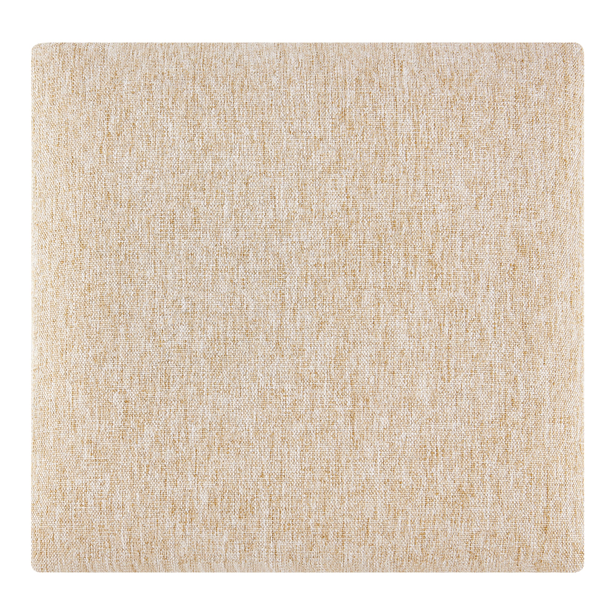 Set Carpino di 4 Pannelli Murali Imbottiti Rivestiti in Tessuto Beige 30x30 cm [neu.haus]