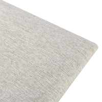 Set Carpino di 4 Pannelli Murali Imbottiti Rivestiti in Tessuto Grigio 30x30 cm [neu.haus]