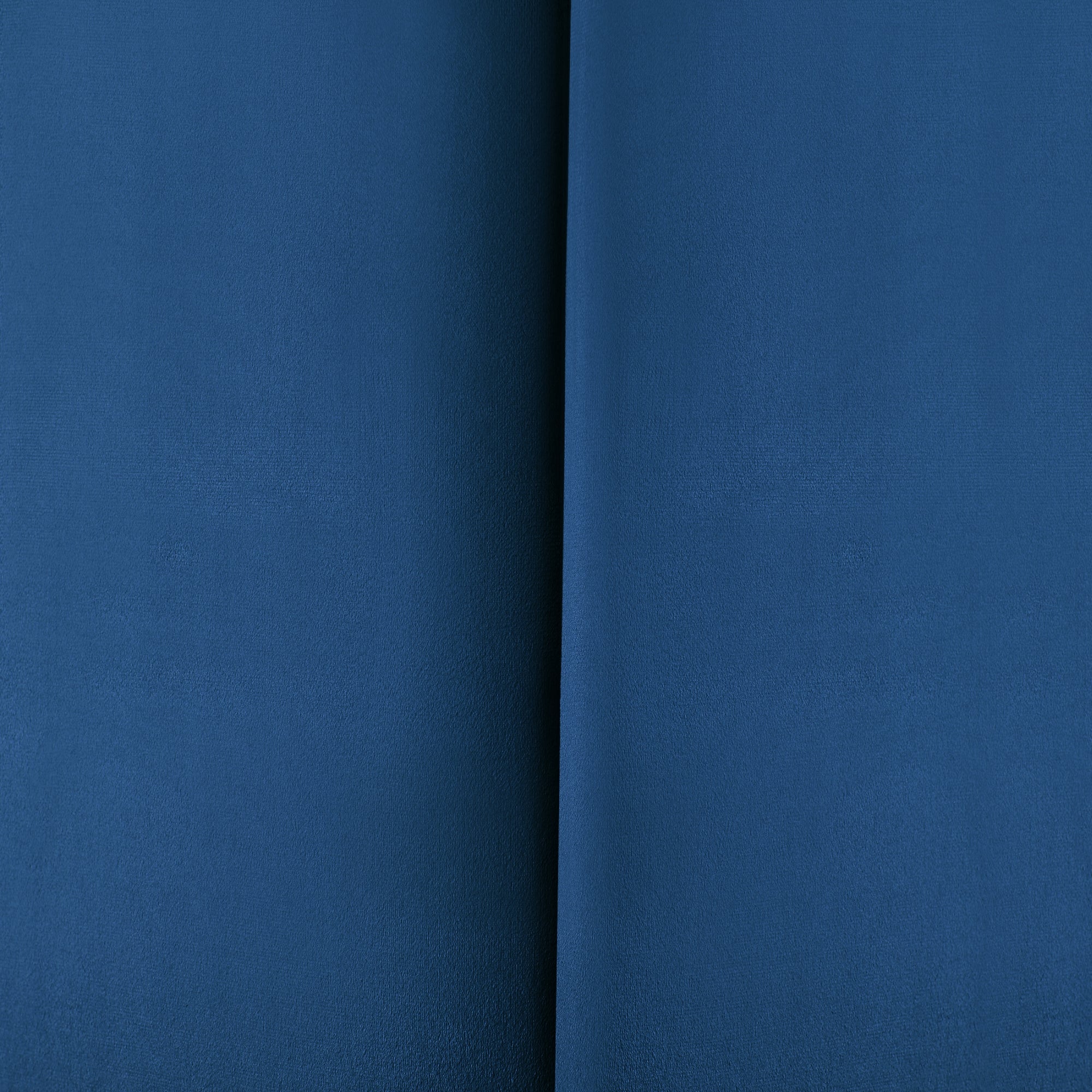 Set Carpino di 3 Pannelli Murali Imbottiti Rivestiti in Tessuto Velluto Blu Marino 60x30 cm [neu.haus]