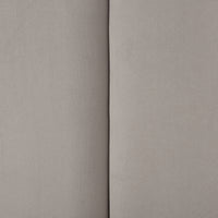 Set Carpino di 2 Pannelli Murali Imbottiti Rivestiti in Tessuto Velluto Grigio Chiaro 90x30 cm [neu.haus]