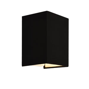 Set di 2 applique forma angolare E27 60 w 20 x 16 x 13 cm paralume in lino nero 03_0007354