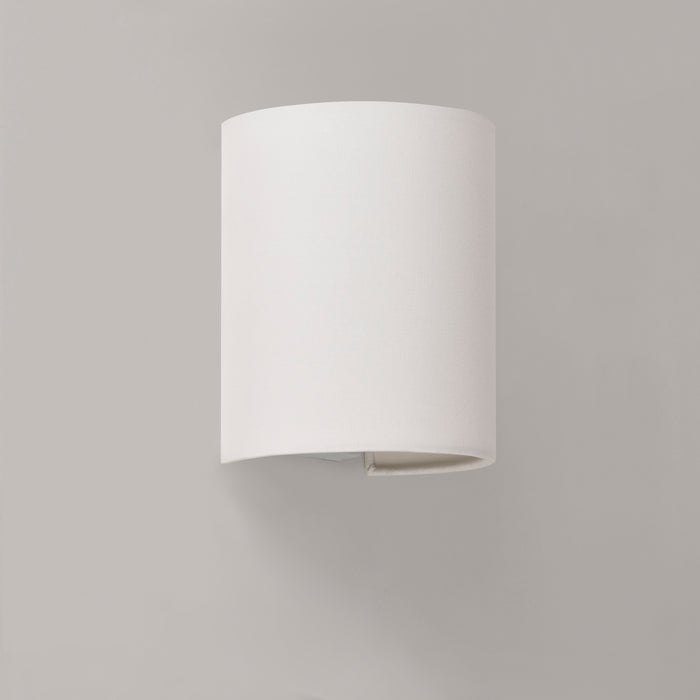 Lampada da Parete Brüssel Paralume Semicircolare Applique per Interni - Bianco lux.pro