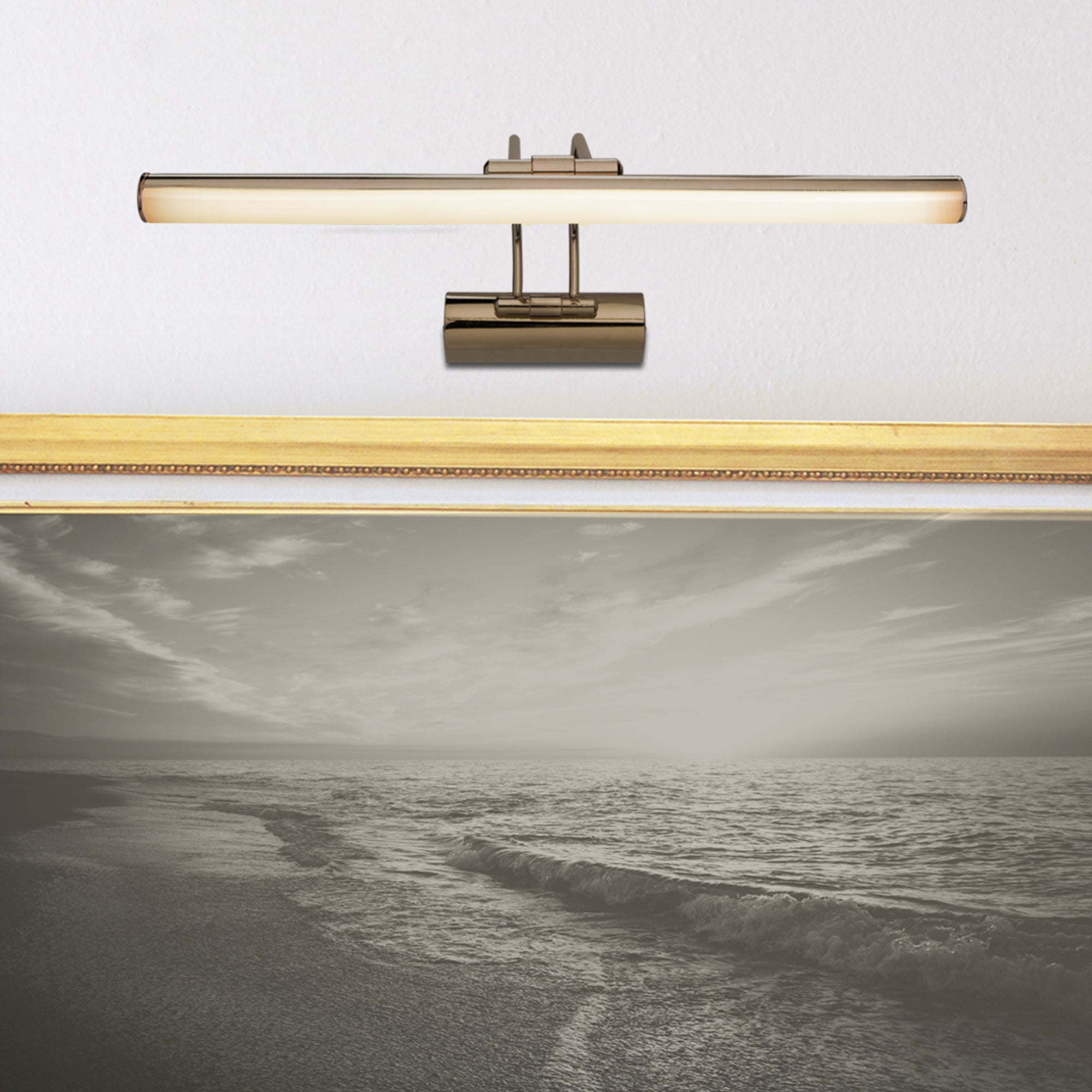 Lampada da Parete 'Hartlepool' per Quadri Applique a LED - Bronzo [lux.pro]