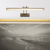 Lampada da Parete 'Hartlepool' per Quadri Applique a LED - Bronzo [lux.pro]