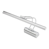 Lampada da parete per sala da pranzo Hartlepool in metallo 32 LED cromo 03_0007338