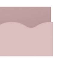 Set di 2 Mensole Vestnes con Bordo 60 x 10 x 5 cm per Cameretta - Rosa [en.casa]