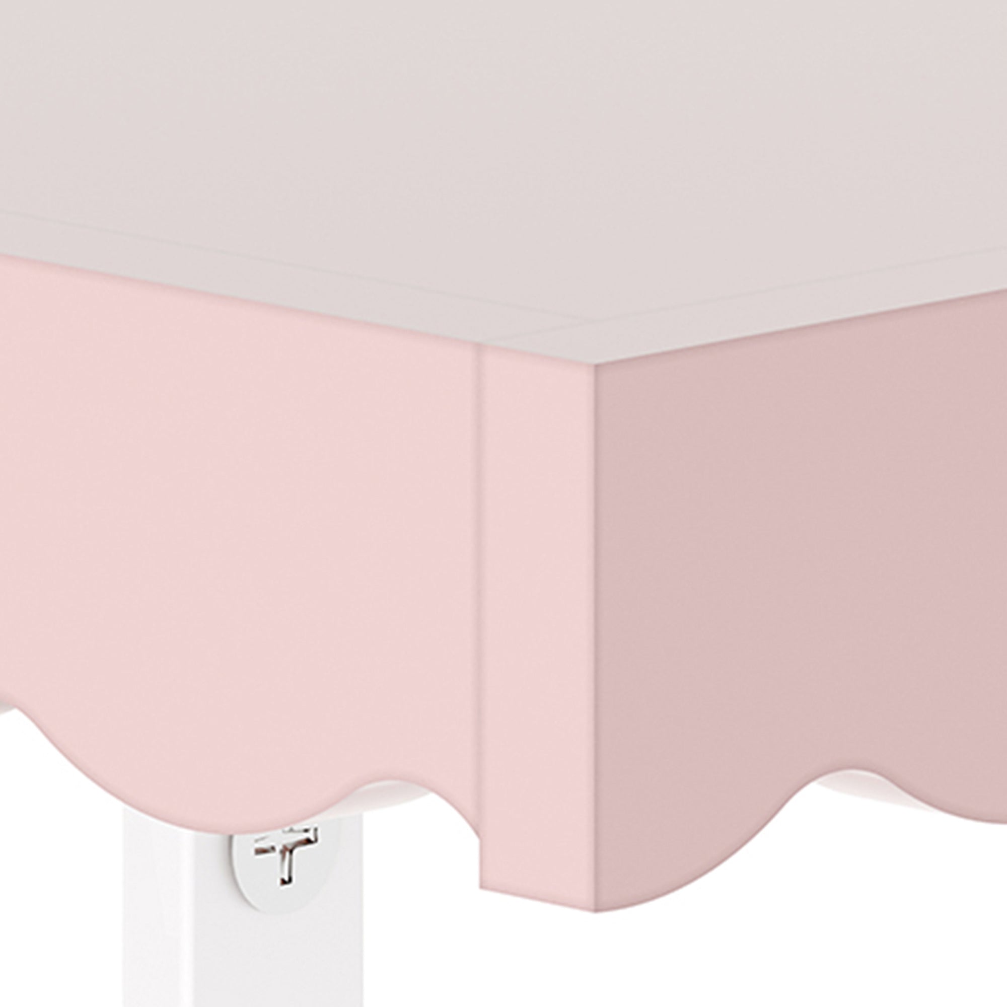 Set di 2 Mensole Vestnes 80 x 17 x 4 cm per Cameretta - Rosa [en.casa]