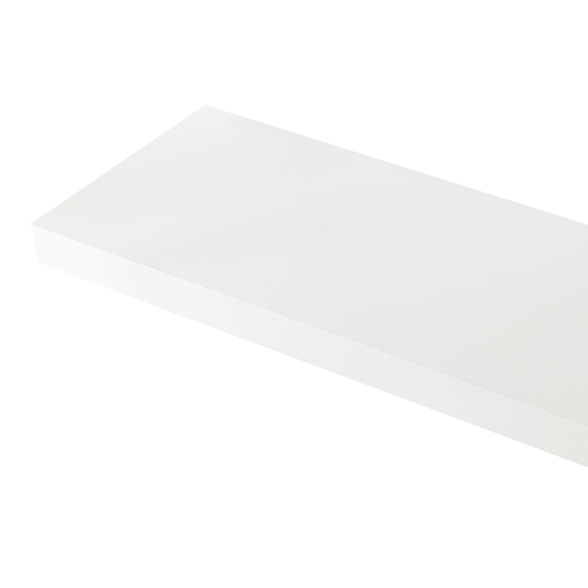 Set Stranda 2 Mensole da Muro 100x20x4 cm Bianco [en.casa]