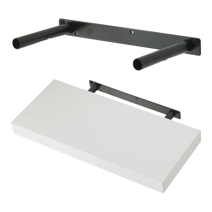 Set Stranda 3 Mensole da Muro 40x17x4 cm Bianco [en.casa]