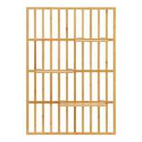 Pannello Portaoggetti da Parete Røst - Bambù Naturale [en.casa]