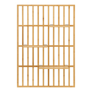 Pannello Portaoggetti da Parete Røst - Bambù Naturale [en.casa]