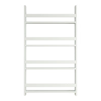 Scaffale Pensile 'Sotenäs' a 3 Ripiani Portalibri per Cameretta - Bianco [en.casa]