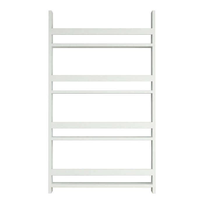 Scaffale Pensile 'Sotenäs' a 3 Ripiani Portalibri per Cameretta - Bianco [en.casa]