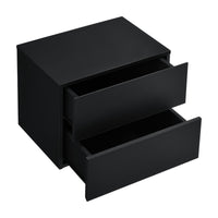 Comodino pensile 2 cassetti 40 cm nero 03_0000824