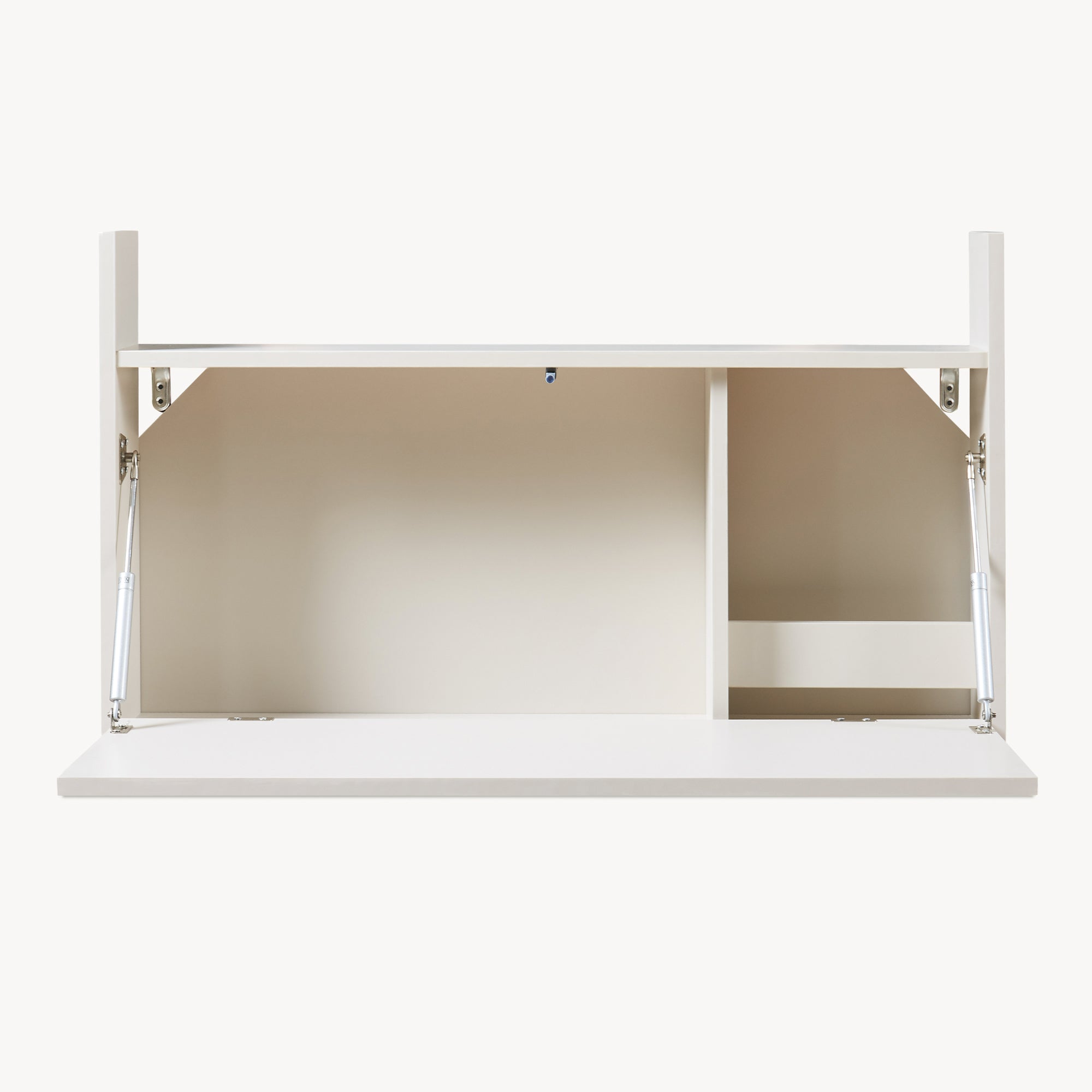 Scrivania Ribaltabile Rautalampi da Parete - Beige [en.casa]