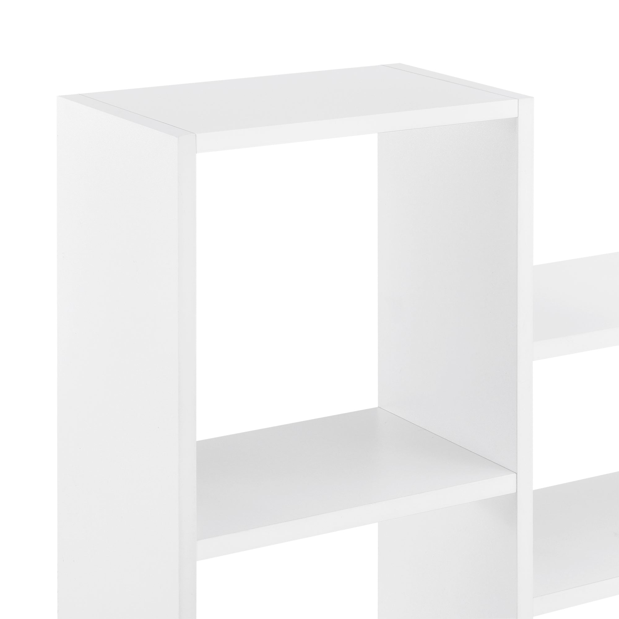 Mensola da Parete con 5 Scomparti a Cubo/Rettangolo 101 x 18 x 60 cm Scaffale Pensile a Forma di  H con Ripiani