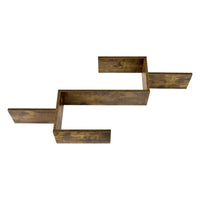 Mensola da Parete / da Muro in Design Moderno 104 x 14,5 x 49,5 cm Scaffale Pensile con 5 Ripiani Portaoggetti Libreria