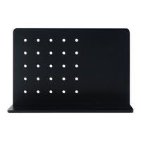 Mensola da Parete Dønna 60 x 15 x 40 cm Nero [en.casa]