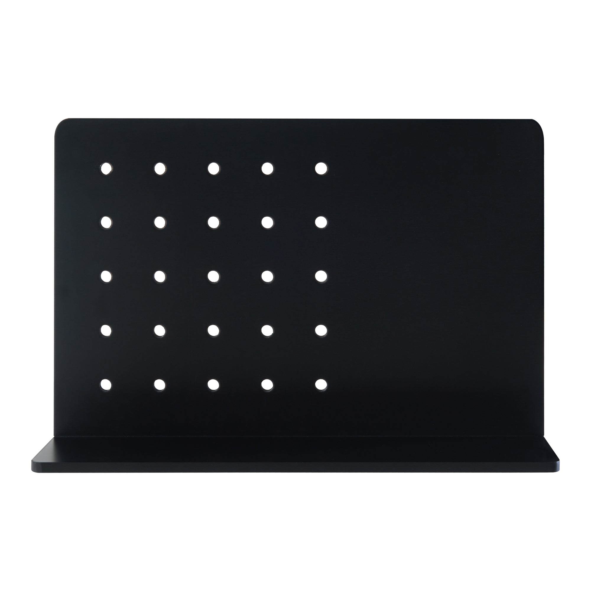 Mensola da Parete Dønna 60 x 15 x 40 cm Nero [en.casa]