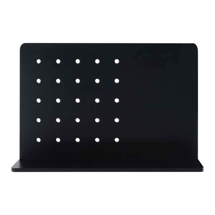 Mensola da Parete Dønna 60 x 15 x 40 cm Nero [en.casa]