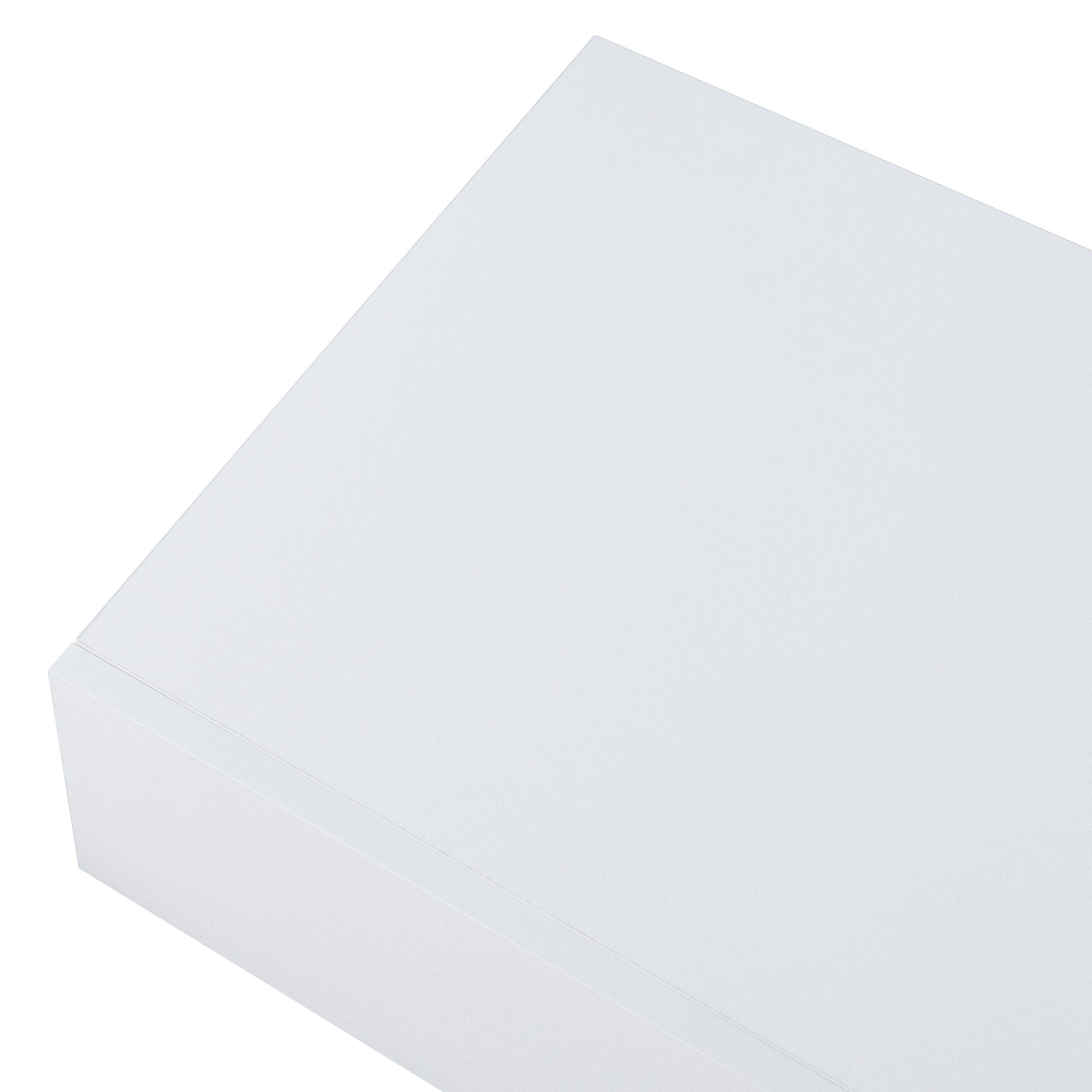 Mensola Kärsämäki con Cassetto Comodino Sospeso 60 x 35 x 12 cm Bianco [en.casa]