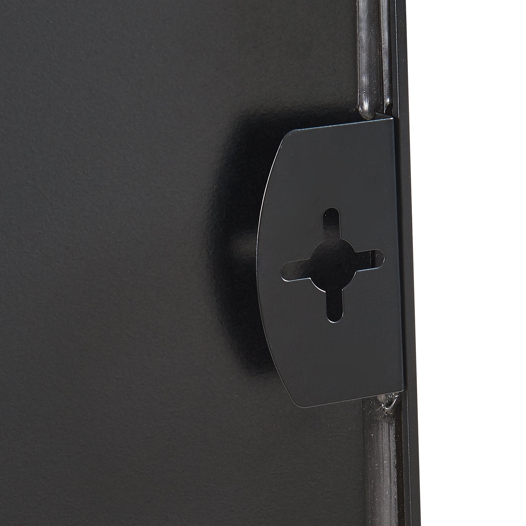 Specchio Rettangolare da Parete Tarvindak Montaggio Verticale e Orizzontale 120x40 cm Nero [en.casa]