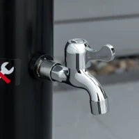 Doccia Solare Riscaldata 60° per Esterno con Serbatoio da 20 Litri e Miscelatore, Nero