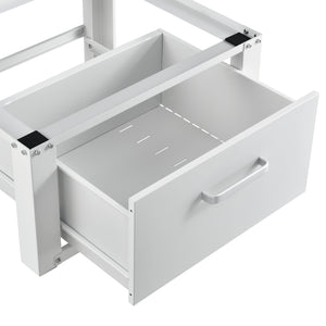 kit sovrapposizione distanziale lavasciuga supporto lavatrice acciaio alluminio 63 x 54 x 31 cm bianco 03_0006458