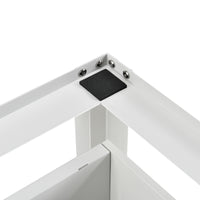 [en.casa] Base Supporto per Lavatrice Rialzamento Basamento per Asciugatrice e Frigorifero 63x54x31 cm carico max.150kg