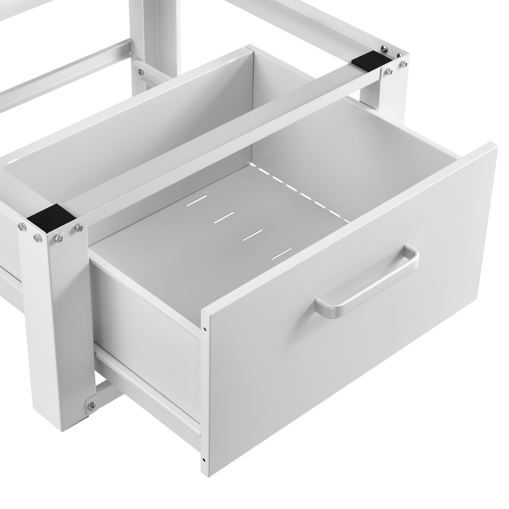 Base con cassetto per lavatrice 63 x 54 x 31 cm bianco 03_0006465