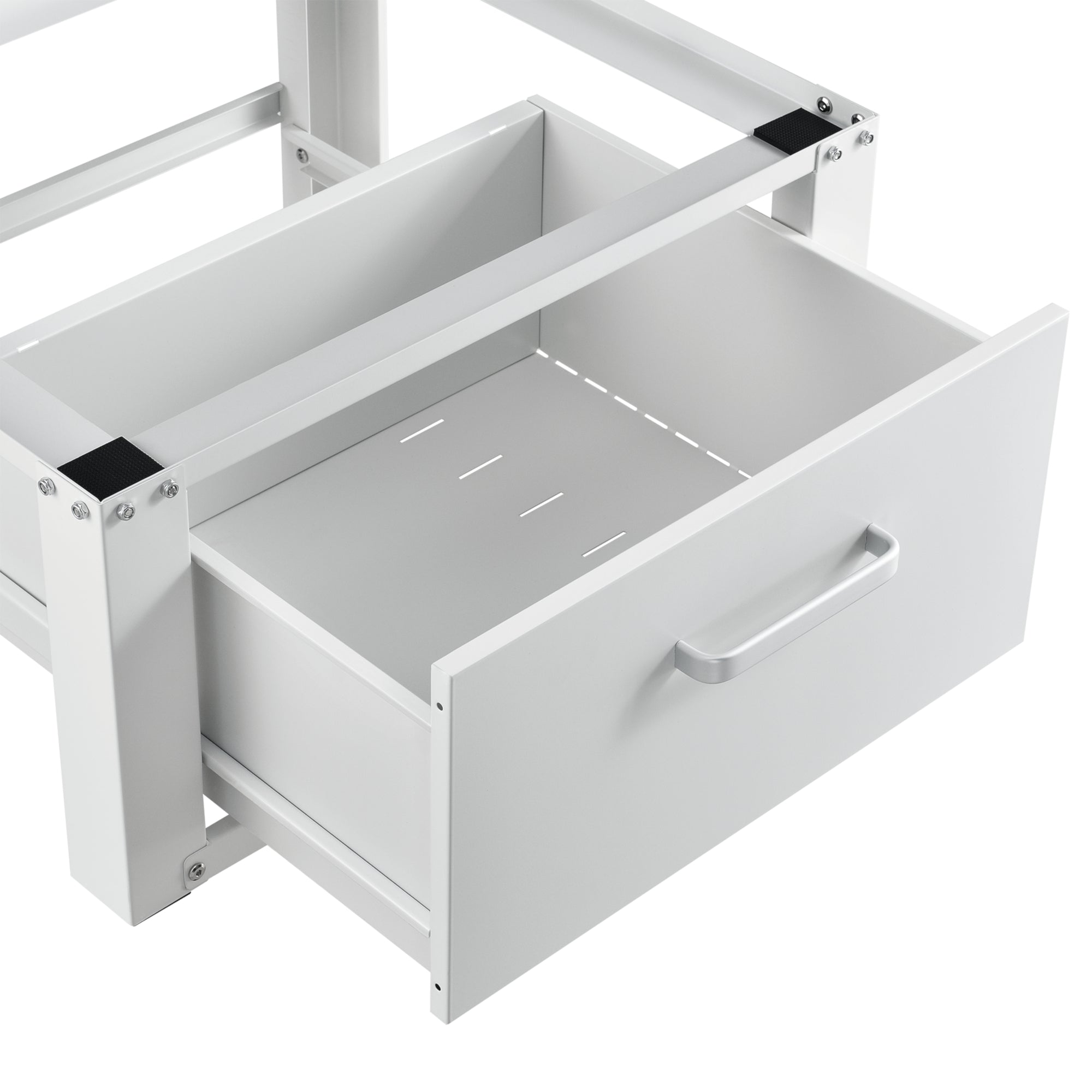 Base con cassetto per lavatrice 63 x 54 x 31 cm bianco 03_0006465