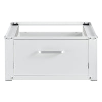 kit sovrapposizione distanziale lavasciuga supporto lavatrice acciaio alluminio 63 x 54 x 31 cm bianco 03_0006458