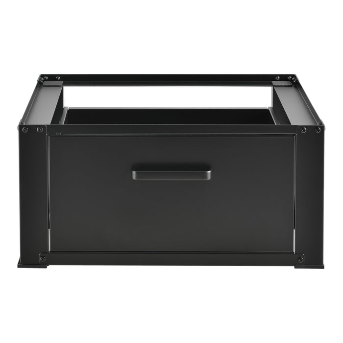 Base Supporto Comfortixx per Lavatrice e Asciugatrice con Cassetto 63x54x31 cm Carico max. 150 kg - Nero [en.casa]