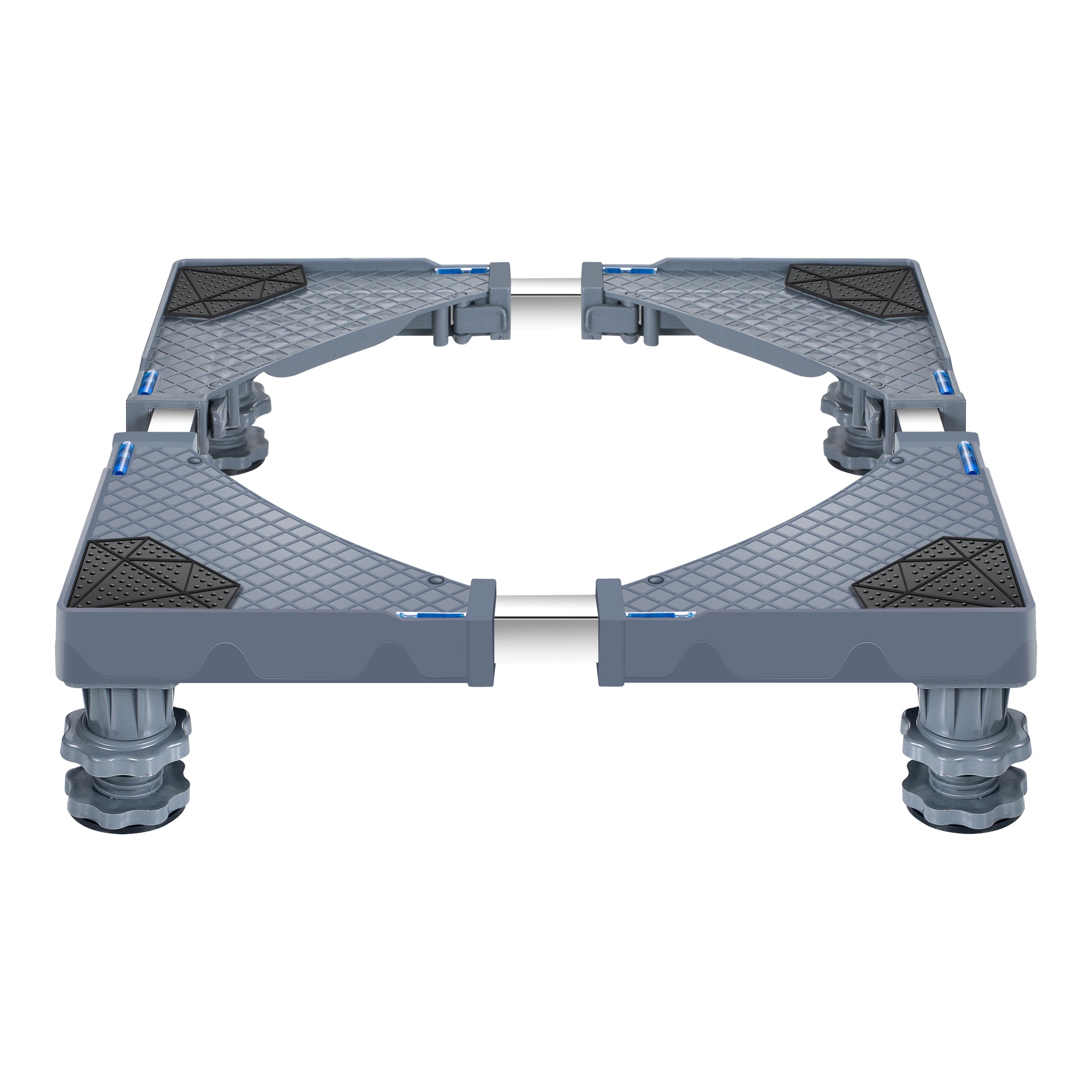 Supporto di Rialzo Marklohe per Elettrodomestici Base Regolabile - Grigio [en.casa]