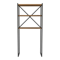 Sovrastruttura per Lavatrice Askersund Scaffale da Bagno con 3 Ripiani - Effetto Noce [en.casa]