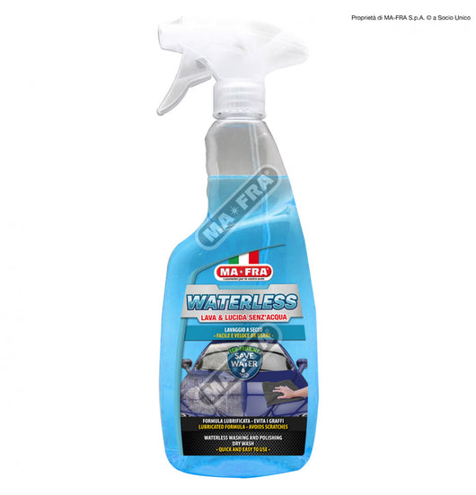 Waterless - Lava e lucida l'auto senz'acqua