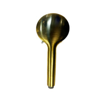 Doccetta oro spazzolato 3 getti ugelli sistema anticalcare