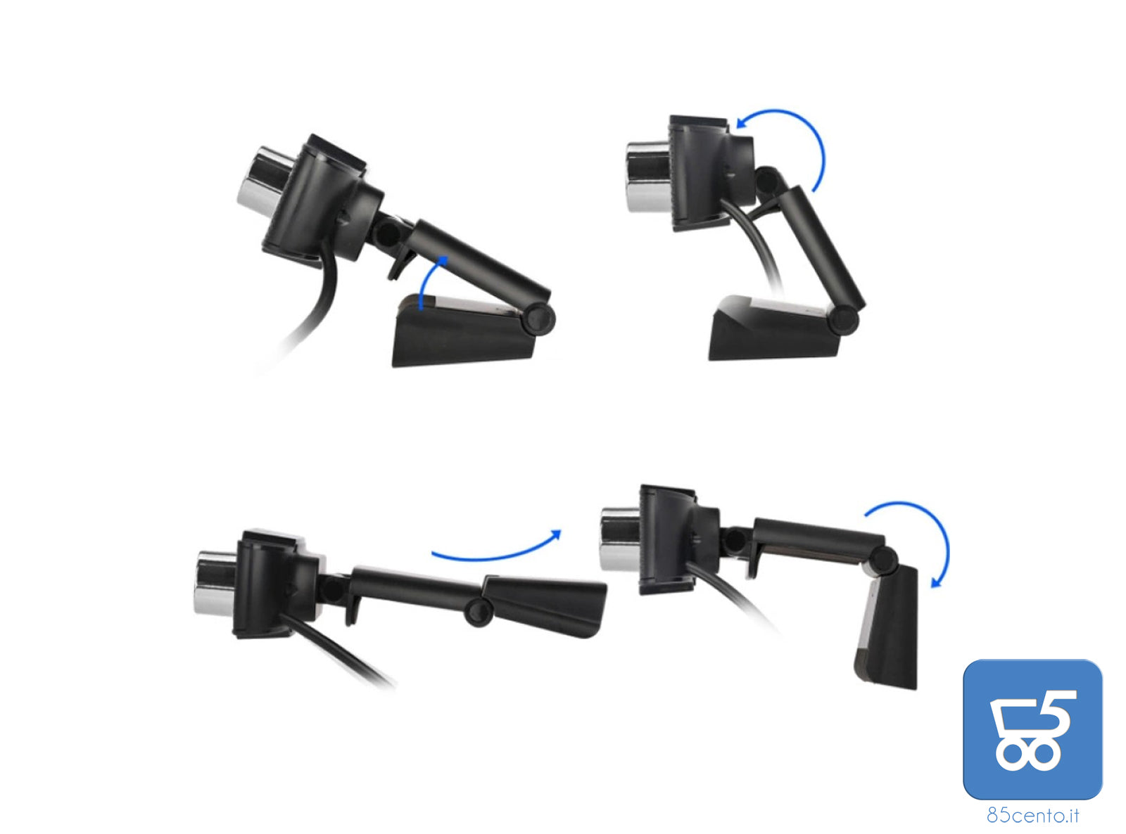 Webcam USB 2.0 720p con Riduzione del Rumore 1280 x 720 px fino a 25 FPS