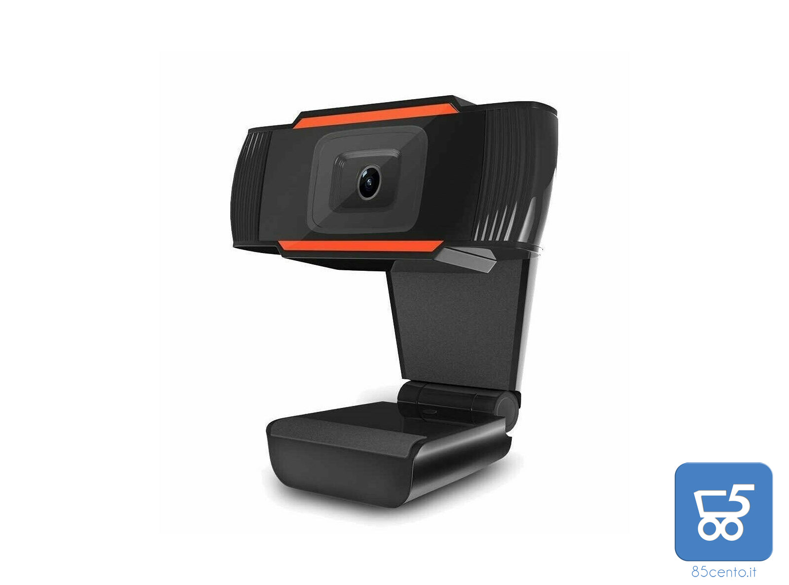 Webcam USB per PC Smart TV Con Audio Integrato Jack 3,5" 1280x720 25 FPS