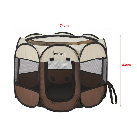 Box per animali pieghevole 43 x 74 x 74 cm 03_0008071